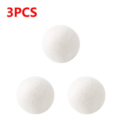 Organic Wool Dryer Balls – Reusable Fabric Softener for Laundry - Kivoterra