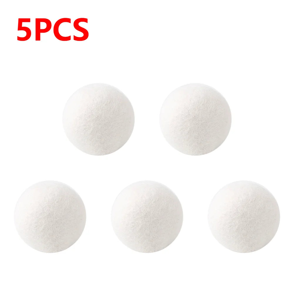 Organic Wool Dryer Balls – Reusable Fabric Softener for Laundry - Kivoterra