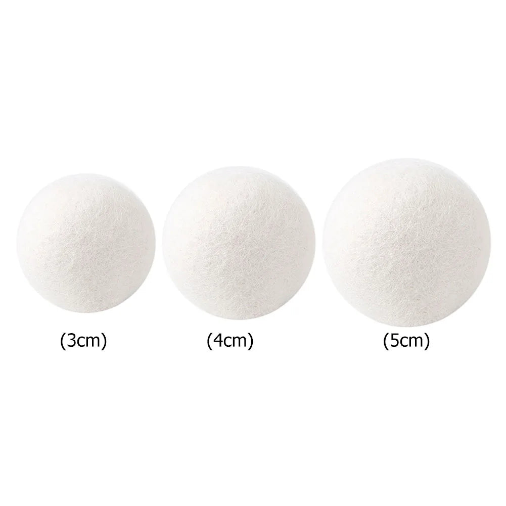 Organic Wool Dryer Balls – Reusable Fabric Softener for Laundry - Kivoterra
